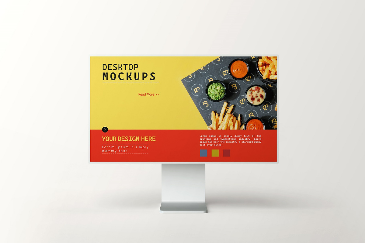 Multi Device Clay Mockup Set, a Print Template by Tahtagraphic (Photo 4 of 10)