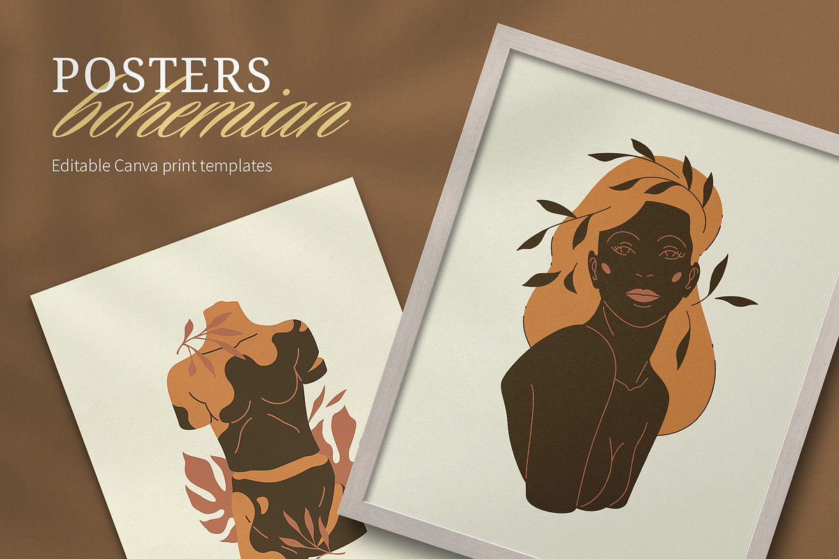 Posters - Bohemian Art | Canva, a Poster Template by Vasya Kobelev (Photo 1 of 5)