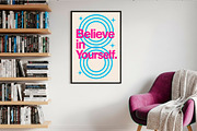 Bold Letter Quote Prints for Office, a Pattern Graphic by LaVika (Thumbnail 6 of 9)