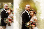 Couples Watercolor Painting, an Action Add-On by MRI STUDIO (Thumbnail 9 of 13)