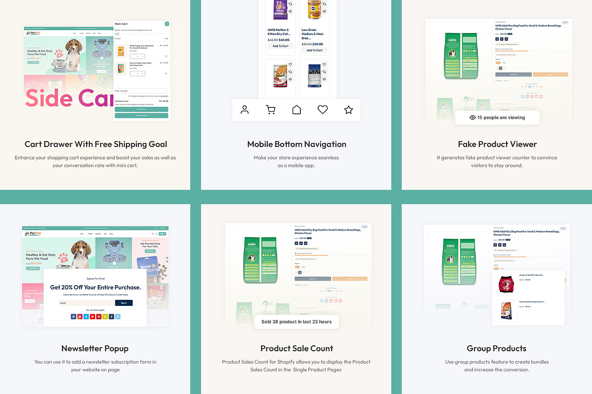 Pet Food | Shopify Theme preview 5