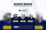 Business Webinar Poster Design 03, a Social Media Template by shahsoft (Thumbnail 2 of 2)