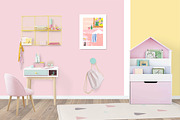 Kids Room Wall/Frame Mock Up 29, a Print Template by Whimsicality (Thumbnail 2 of 4)