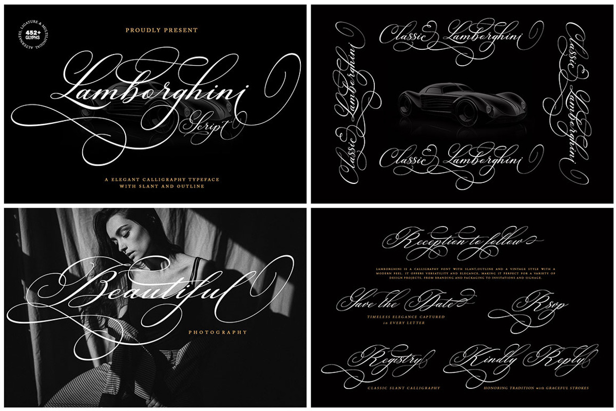 The Modern Calligraphy Font Bundle, a Script Font by Has_rizal (Photo 2 of 28)