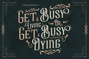 Hercules Victorian Typeface Font, a Sans Serif Font by Storytype Studio (Thumbnail 6 of 14)