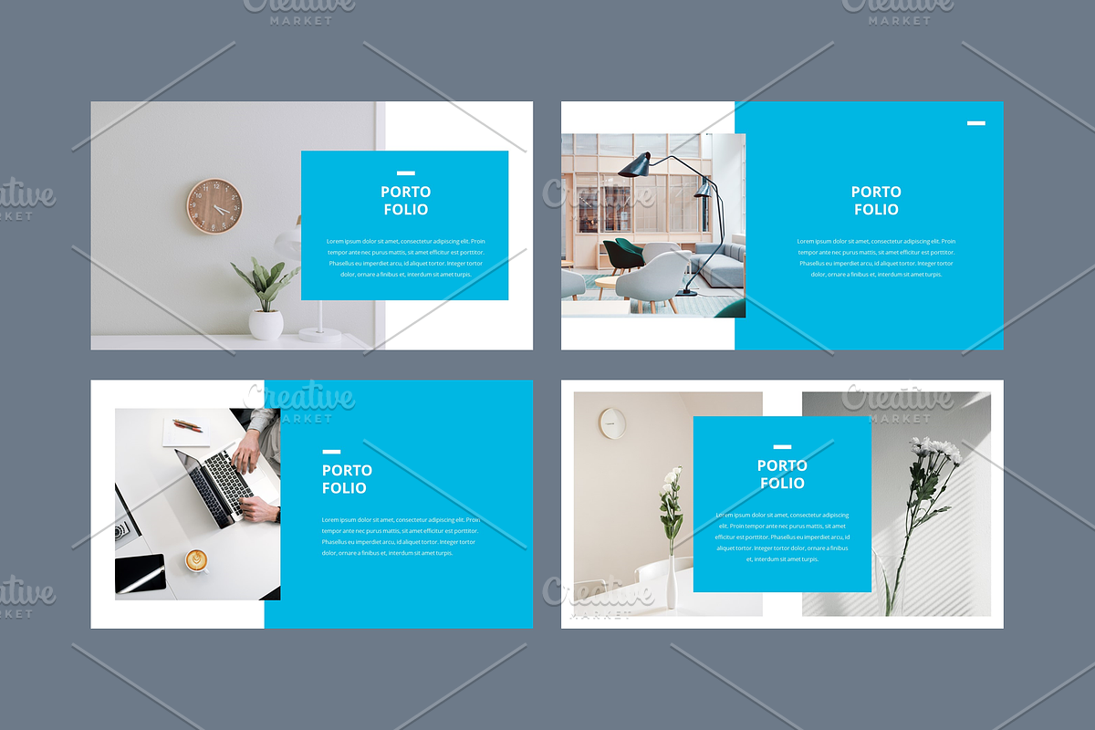BLUEZ - Powerpoint Template, a Presentation Template by Pixelz Studio (Photo 7 of 10)