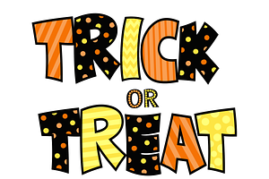 Trick Or Treat Sublimation PNG