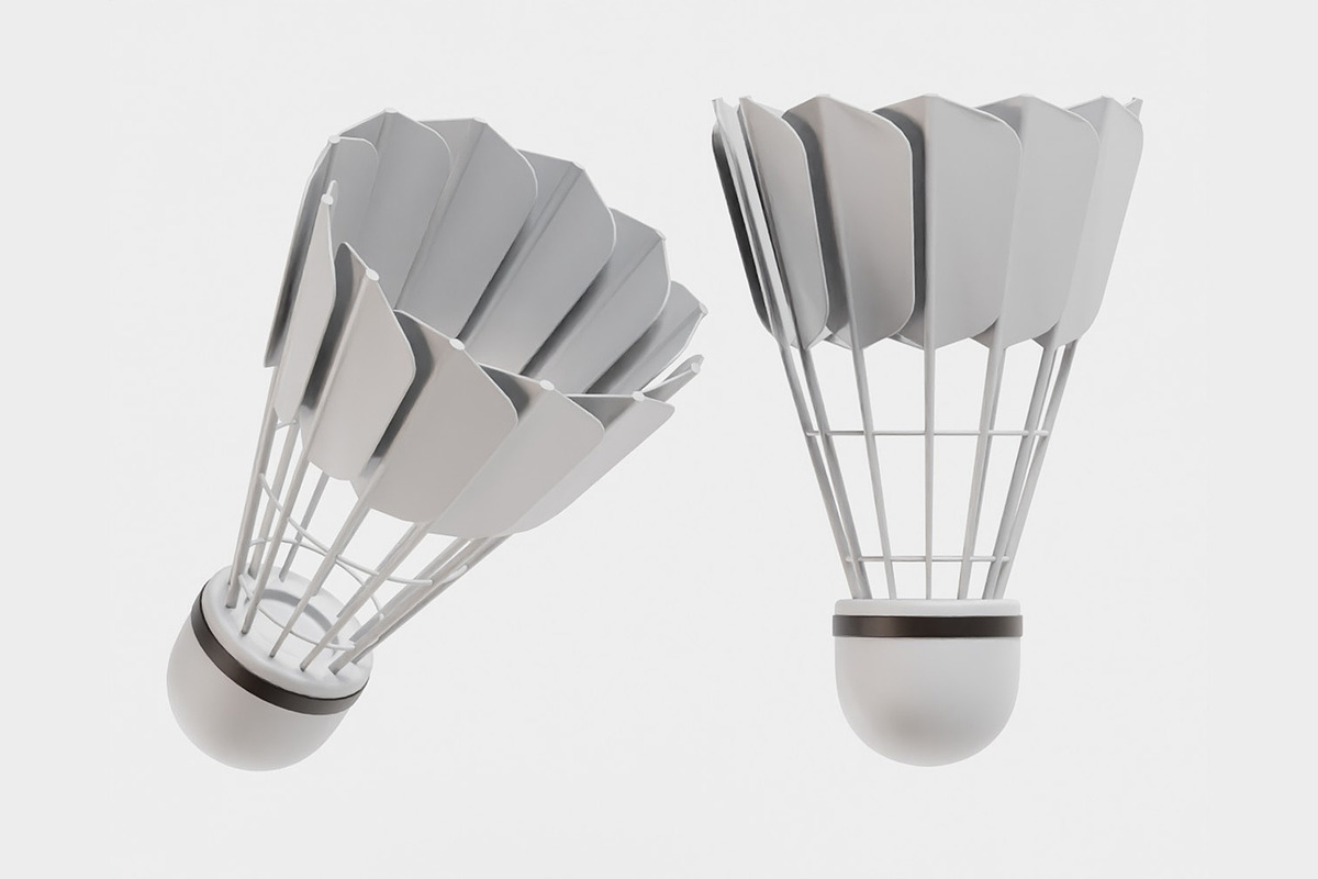 Badminton Shuttlecock, an Object 3D Model by fahad121 (Photo 6 of 7)