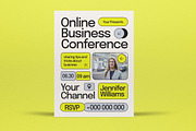 Beige Neo Brutalism Business Flyer, a Flyer Template by graphicook (Thumbnail 2 of 3)