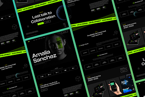 Sanchez - Portofolio Landing Page