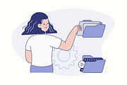 Data Driven Business Illustration, an Object Graphic by Jump Studio (Thumbnail 10 of 12)