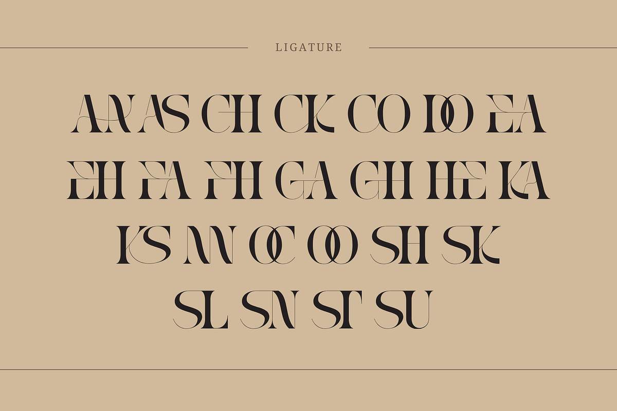 Reaga Vintage - Branding Logo Font, a Serif Font by Nirmana Visual (Photo 6 of 10)