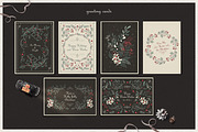Winter Foliage Christmas Collection, a Decorative Illustration by Elena Paletskaya (Thumbnail 7 of 8)