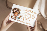 Whimsical Summer Coffee Girls Clipar, an Illustration by Libby Wishes (Thumbnail 3 of 7)