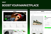 Vault - Framer E-commerce Template, a Websites & App Template by Dafolle (Thumbnail 2 of 3)