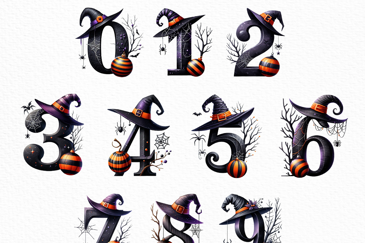 Halloween Alphabet Sublimation, an Illustration by Craft Nest (Photo 5 of 6)