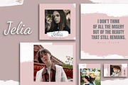 JELIA - Instagram Template, a Social Media Template by Analogous (Thumbnail 1 of 6)