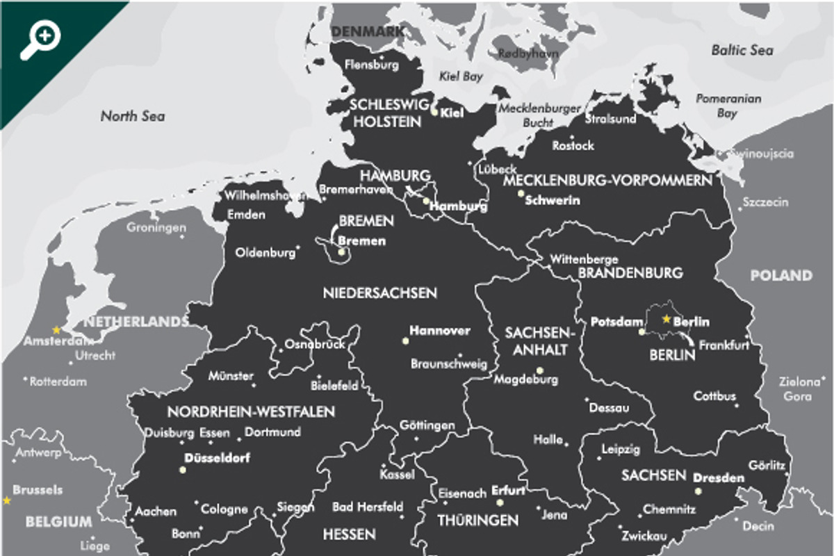 Map Germany, an Education Illustration by MaximGertsen (Photo 3 of 5)