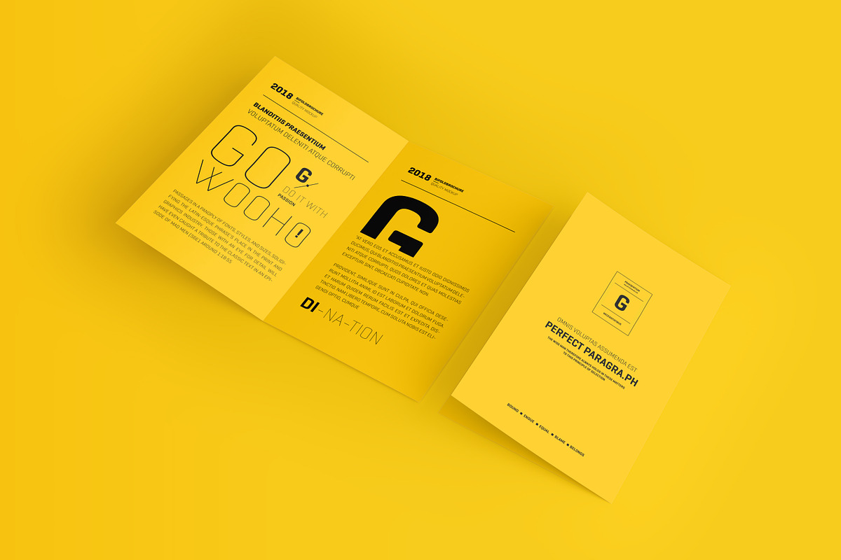 US Letter Bifold Brochure Mockup, a Mockup by Toasin Studio (Photo 6 of 8)
