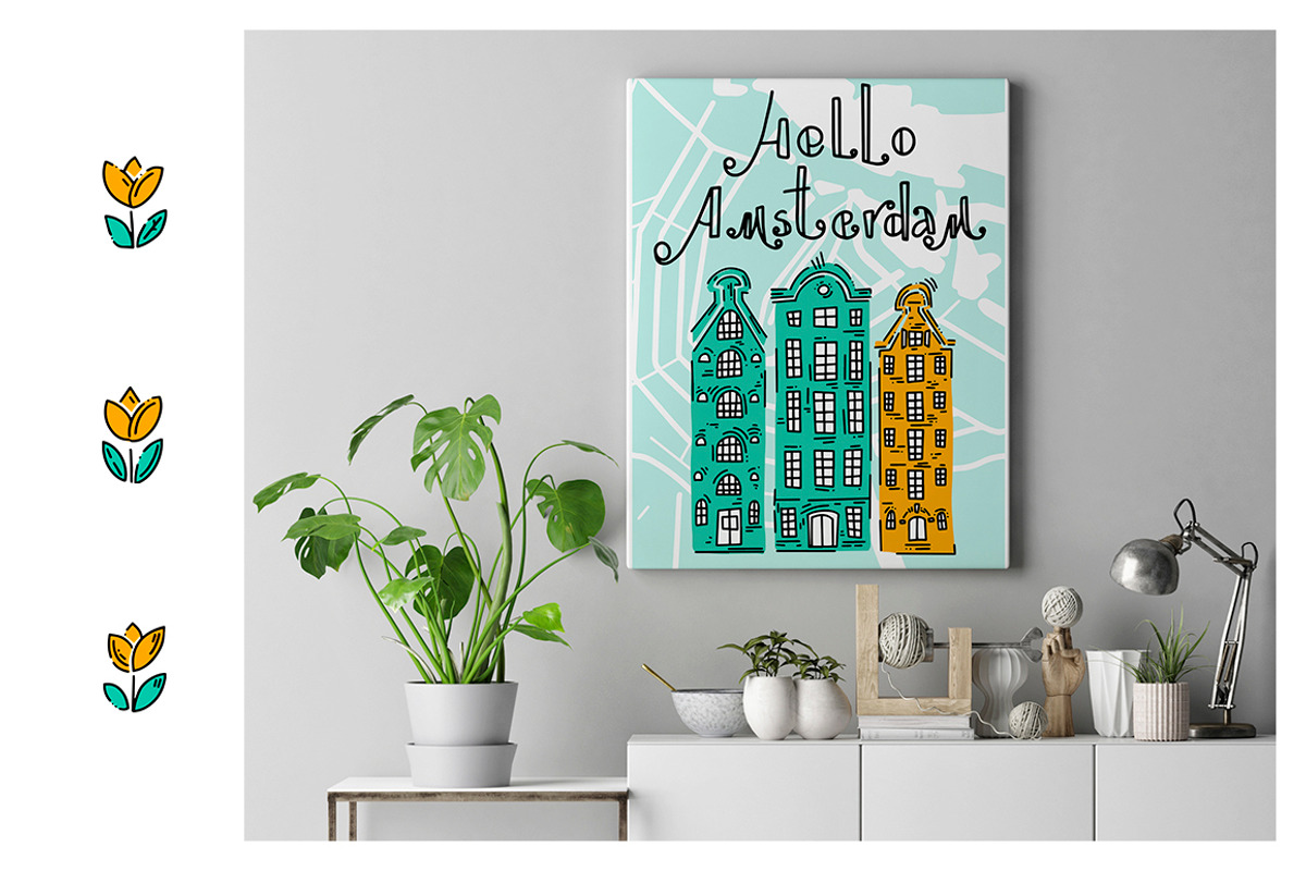 Welcome to Amsterdam!, an Illustration by Ja Polina ArtShop (Photo 4 of 13)