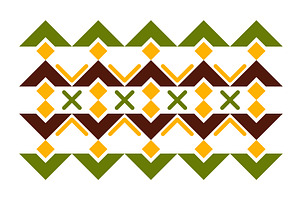 Ethnic pattern. Geometric and aztec, an Illustration by the8monkey