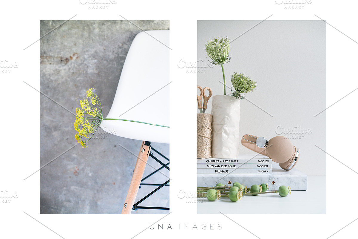 Scandinavian style photo bundle, a Social Media Template by Una Matison (Photo 5 of 21)