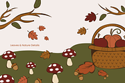 Cozy Cottagecore Fall Illustration, a Seasonal Illustration by Invisual Studio (Thumbnail 2 of 10)