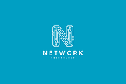 Network Letter N Logo Design, a Branding & Logo Template by yopie (Thumbnail 4 of 5)