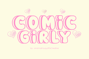 Cute Girly - Display Font, a Font by KiddoGlyphs Studio (Thumbnail 3 of 5)