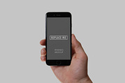 Handheld Device Mockups, an iPhone Mockup by h3design (Thumbnail 3 of 6)