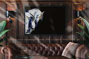 Sport Horses watercolor set, an Object Graphic by FineArt (Thumbnail 9 of 18)