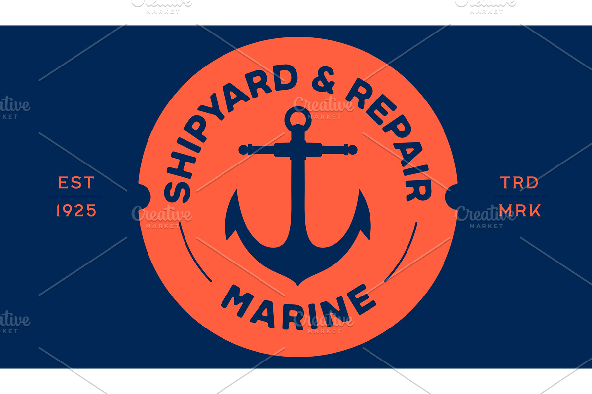 Anchor, hand drawn sign, symbol, an Object Illustration by Foxys Graphic