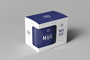 Mug & Box Mock-up, a Cups & Container Mockup by zippypixelstudio (Thumbnail 2 of 9)