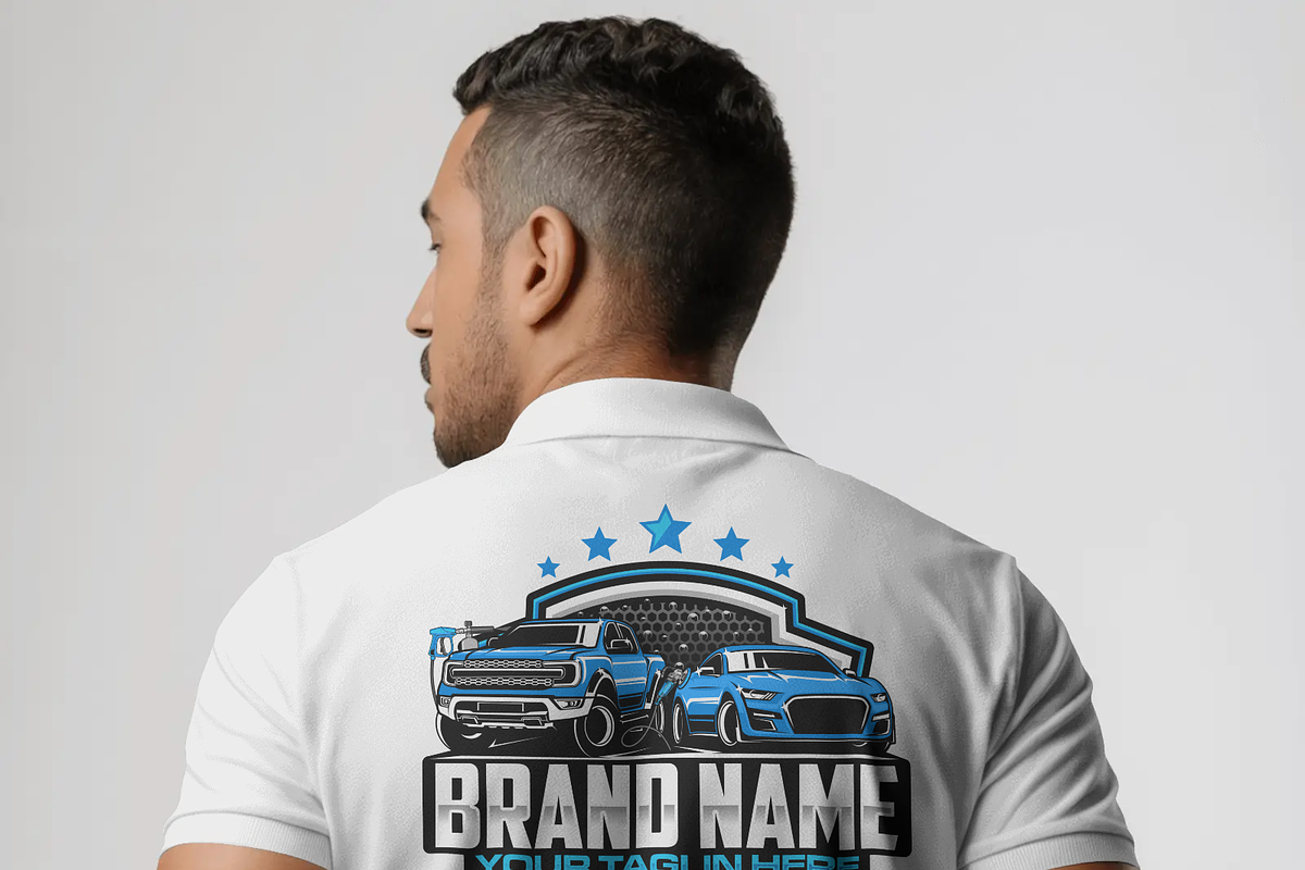 Pickup Truck Car Wash: Auto Cleaning, a Branding & Logo Template by slLametDesigns (Photo 5 of 6)