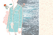 Sea Icons & Patterns, an Object Graphic by Apolinarias Art (Thumbnail 4 of 9)