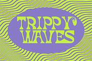 TRIPPY WAVES, a Texture Graphic by CULTVISION (Thumbnail 1 of 5)