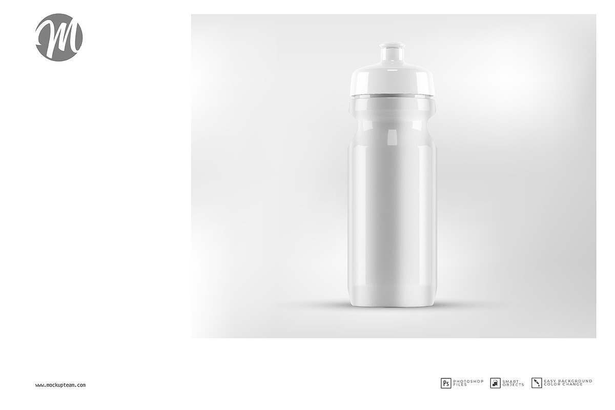Sports Bottle Mockup Template, an Advertising Mockup by mockupteam1 (Photo 3 of 3)