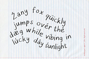 The Daydream Book Handwritten Font, a Handwritten Font by Perplexitics (Thumbnail 8 of 10)