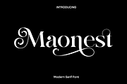 Maonest Serif Font, a Serif Font by Luna Shop (Thumbnail 11 of 11)