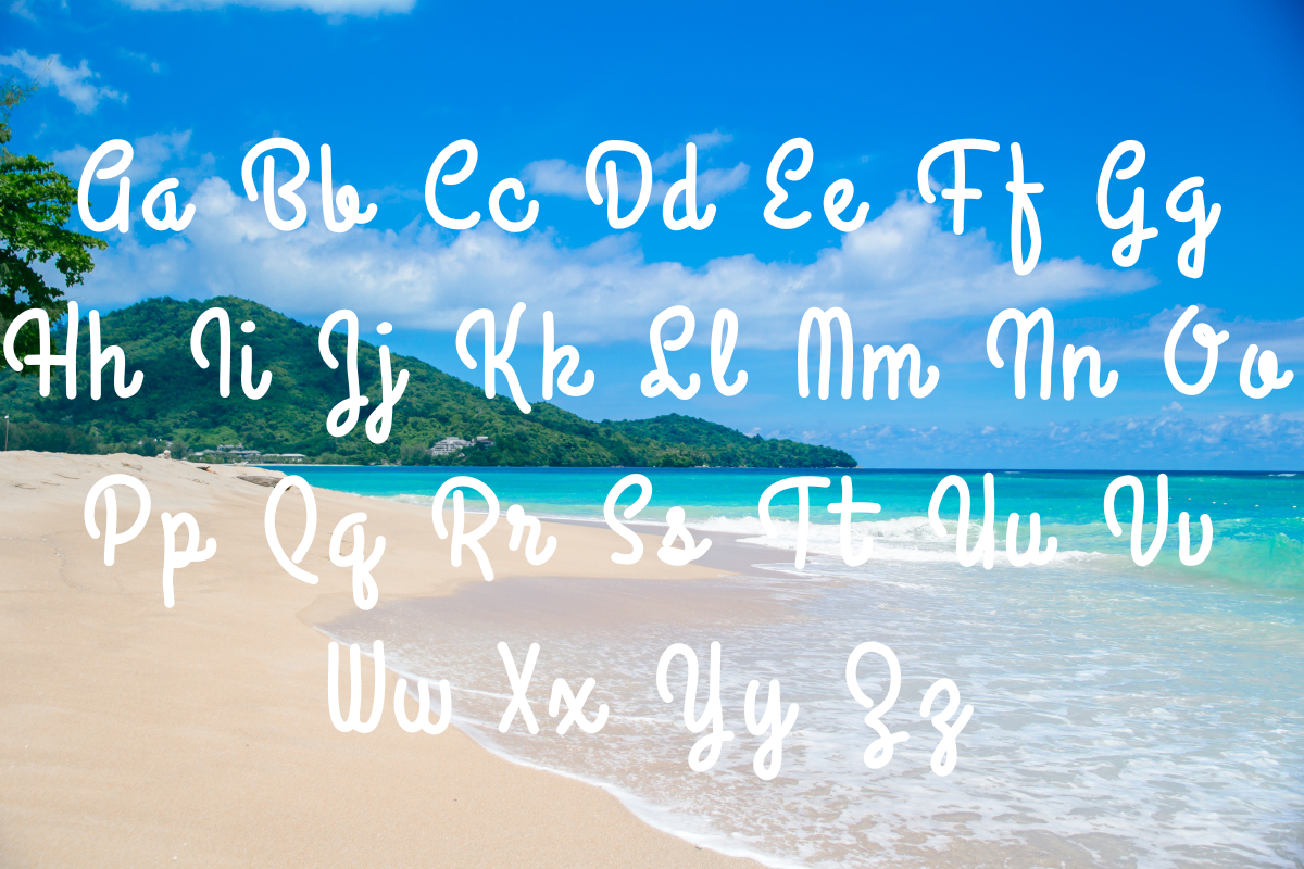 Hua Shui font, a Sans Serif Font by TNE Designs (Photo 2 of 5)