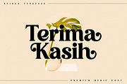 Avigea Modern Serif Font Display, a Script Font by Storytype Studio (Thumbnail 10 of 10)