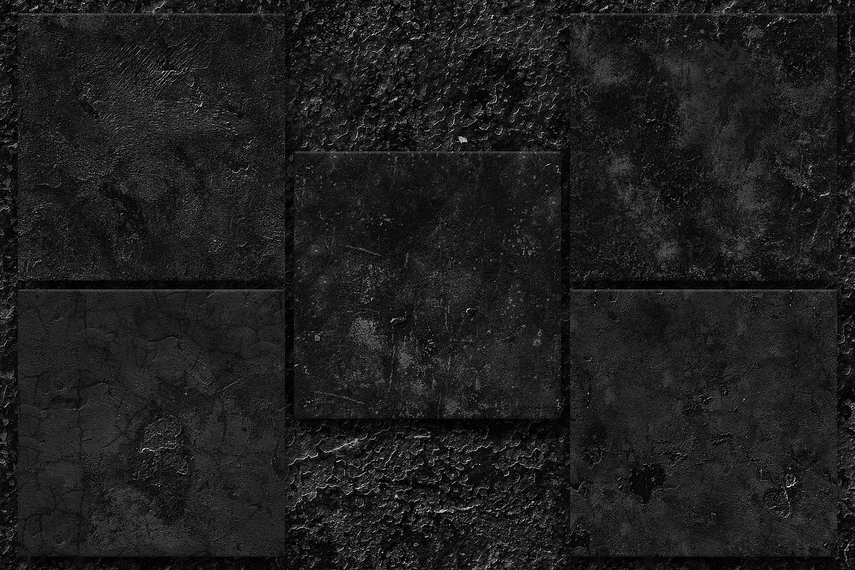 50 Seamless Black Walls Textures, a Texture Graphic by 2DFUNS (Photo 7 of 12)