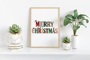 Merry Christmas PNG, an Illustration by Craft Nest (Thumbnail 3 of 6)