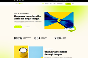 AT Pixel - Photography WP Theme