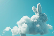 90 Clouds animals against a blue sky, an Animal Illustration by Handmadefont (Thumbnail 39 of 64)