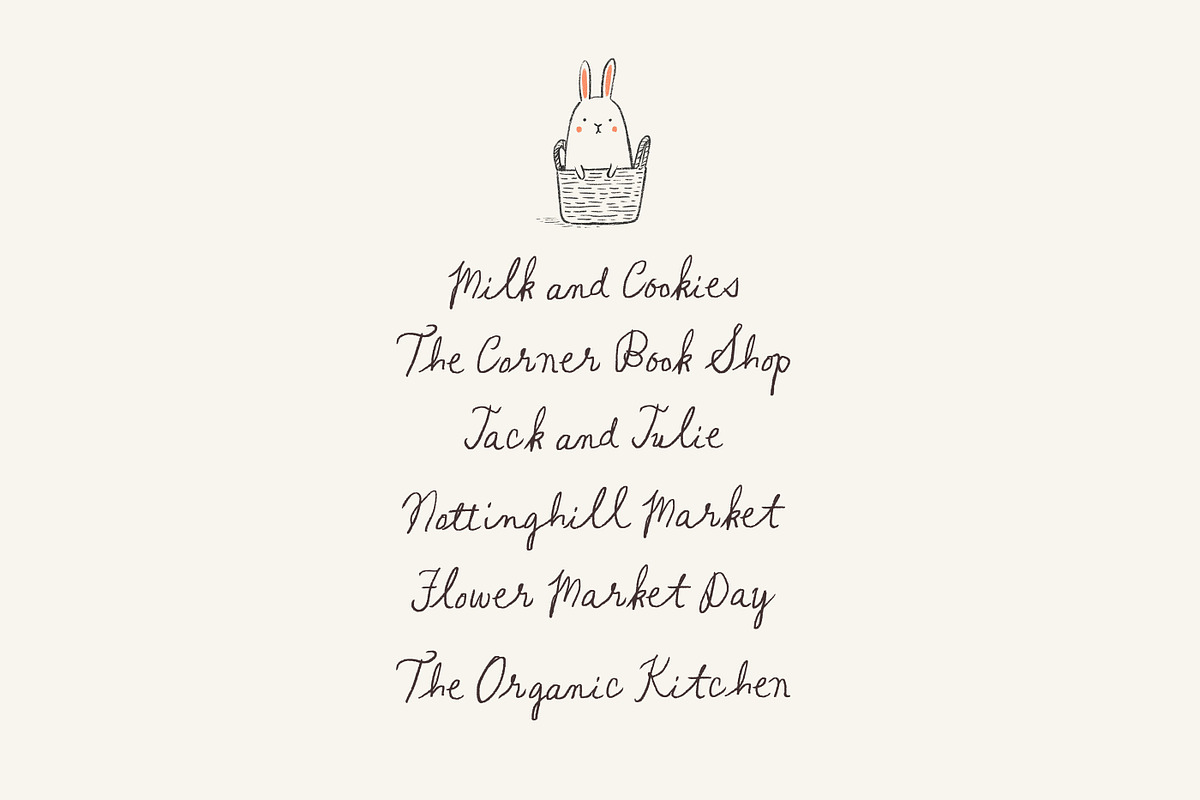 The Clumsy Cursive Font Set, a Handwritten Font by Nicky Laatz (Photo 5 of 18)