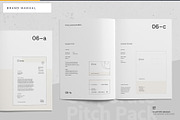 Circle Brand Manual Guidelines, a Brochure Template by Egotype (Thumbnail 12 of 23)