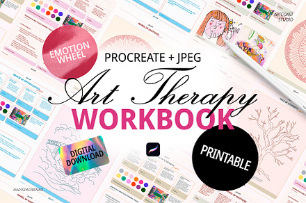 Procreate Art Therapy Workbook