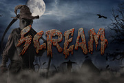 Horror Text Styles for Photoshop, a Layer Style Add-On by Creativenauts (Thumbnail 3 of 6)