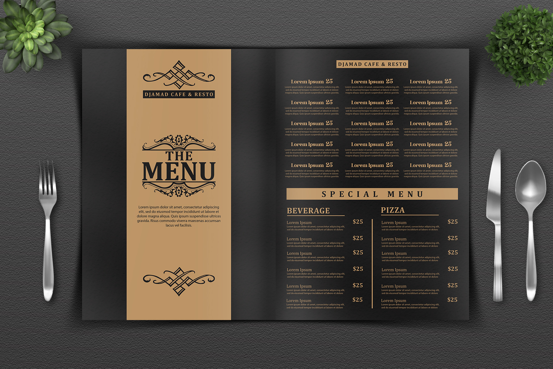 Restaurant Menu Template